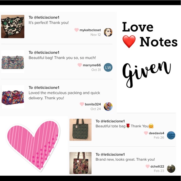 Vera Bradley Stamped Paisley Tote Bag - Picture 9 of 9